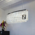 Olive Oval Crystal Chandelier - Camilalamps - CA - M - 215