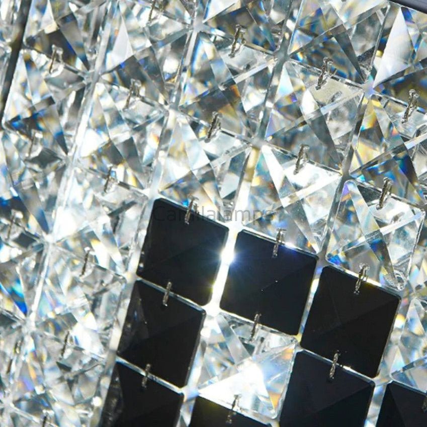 Olive Oval Crystal Chandelier - Camilalamps - CA - M - 215