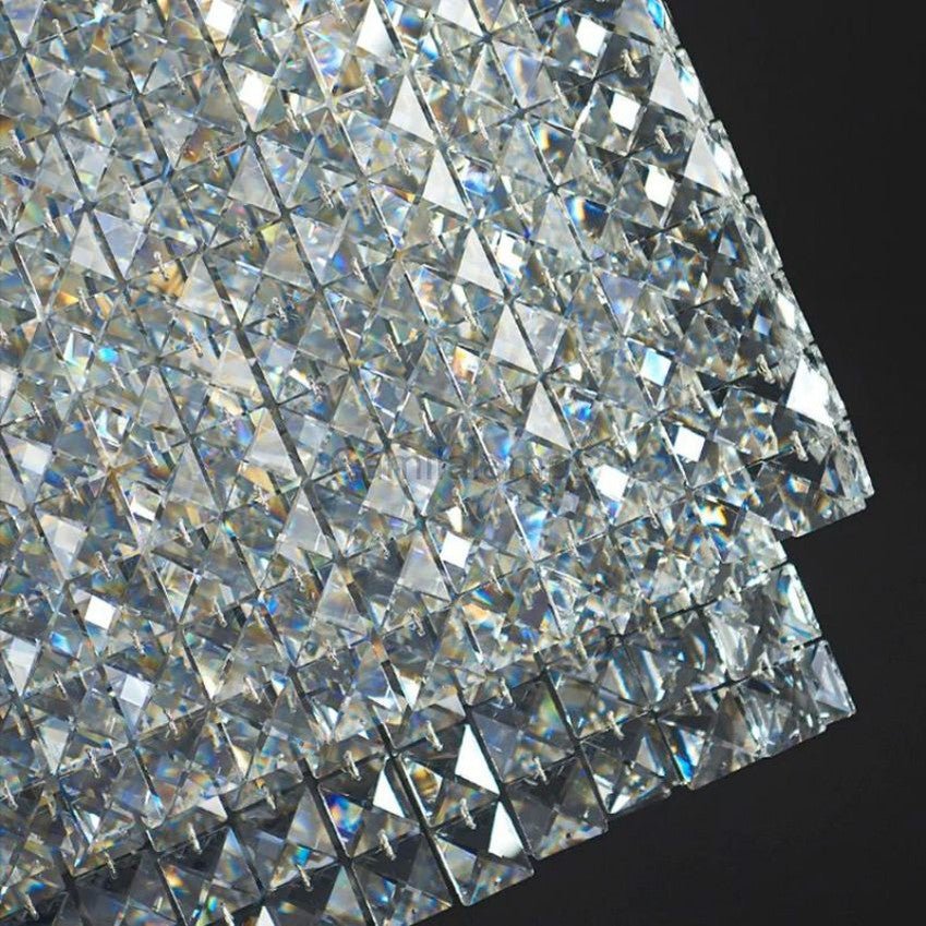 Olive Oval Crystal Chandelier - Camilalamps - CA - M - 215