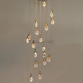 Peary multi - head brass chandelier - Camilalamps - CA - Peary - 01
