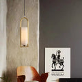 Alabaster Brass Pendant Dining Room - Camilalamps - CA - PEN256254
