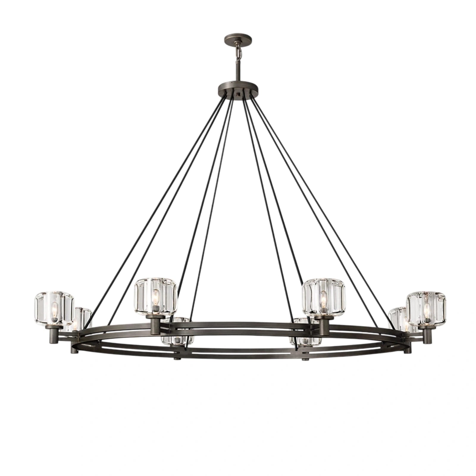 Demaket Round Chandelier Custom - Camilalamps - CA - RH - CH - 08
