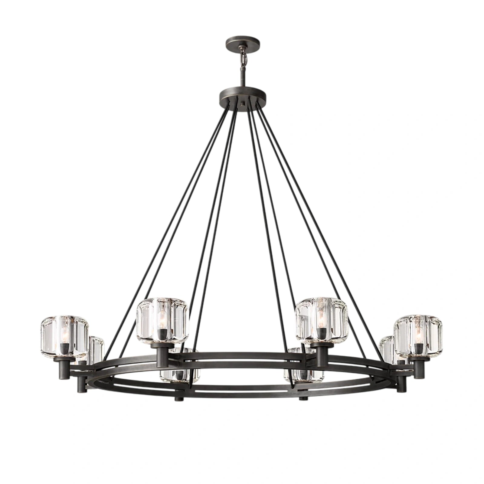 Demaket Round Chandelier Custom - Camilalamps - CA - RH - CH - 07
