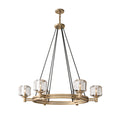Demaket Round Chandelier Custom - Camilalamps - CA - RH - CH - 01