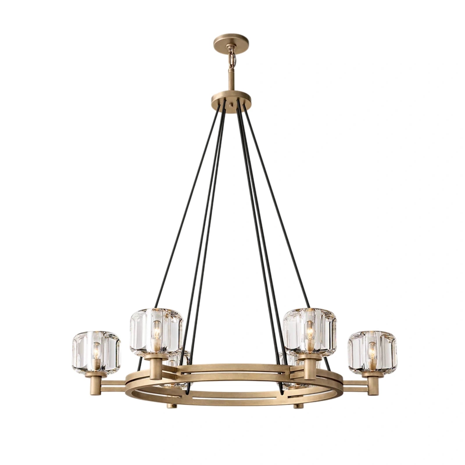 Demaket Round Chandelier Custom - Camilalamps - CA - RH - CH - 01
