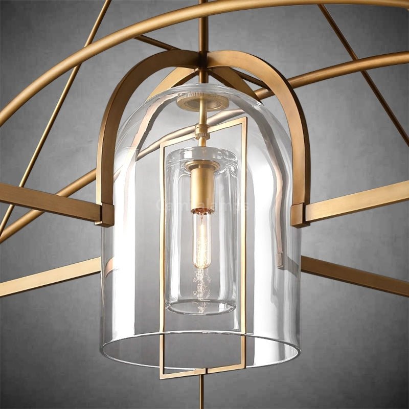 Fulcrun Round Chandelier 61" 5 - Lights - Camilalamps - PEP0 - 3