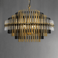 Emile Industrial Wind Round Chandelier 24