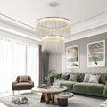 Cadena Two - Tier Chain Tassel Chandelier - Camilalamps - CAAA - 1Z0010