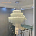 Cadena Chain Tassel Duplex Chandelier - Camilalamps - CAAA - 1Z0011