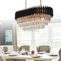 Sheila Oval Crystal Chandelier - Camilalamps - CA - A - 608