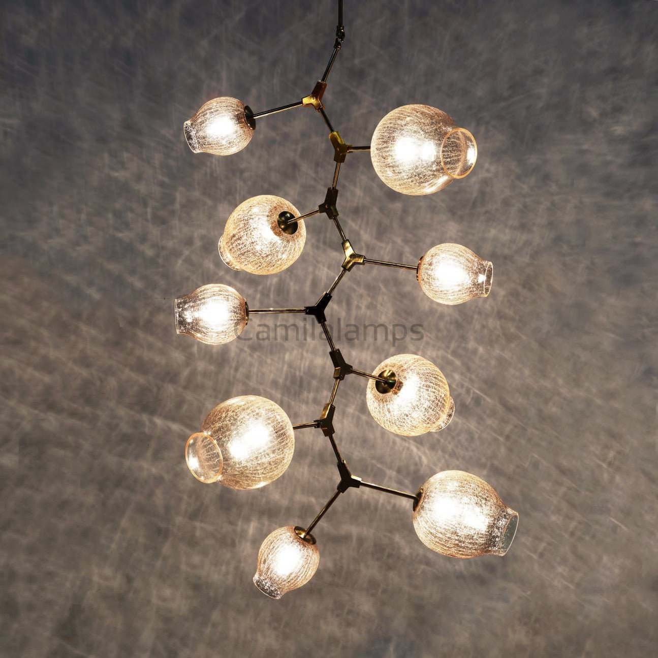 Covington Drop Globe Branching Bubble Chandelier 38'' - Camilalamps - CANTOS - 3