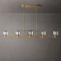Demaret Linear Chandelier 54″ 72” - Camilalamps - DMEL - 541