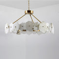 Natural Alabaster Modern Round Chandelier - Camilalamps - Natur - 1290 - D40