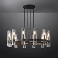 Ravelle Glass Round Chandelier 36