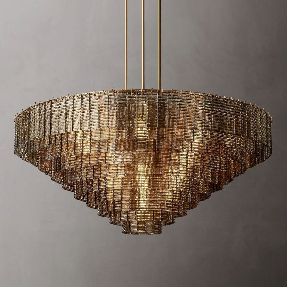 Sirena Round Chandelier - Camilalamps - CA - SBSX0524 - 75