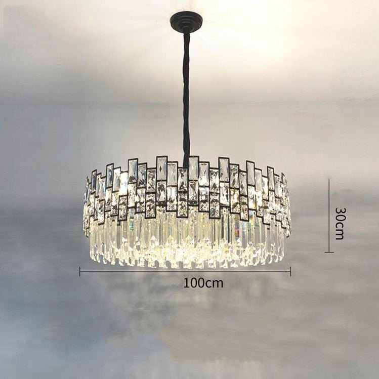 Palo clear Crystal Round Chandelier - Camilalamps - CA - A - 388