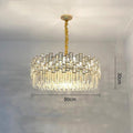 Palo clear Crystal Round Chandelier - Camilalamps - CA - A - 385