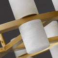 Modern Tabitha Alabaster Chandelier - Camilalamps - CAA - 1Z0191