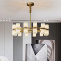 Modern Tabitha Alabaster Chandelier - Camilalamps - CAA - 1Z0191