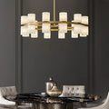 Modern Tabitha Alabaster Chandelier - Camilalamps - CAA - 1Z0191