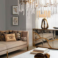 Teardrop Round Chandelier - Camilalamps - CA - AM2024 - C3674