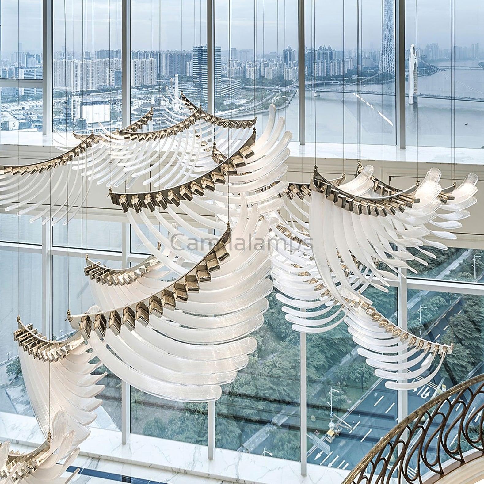 Tiered Palmette Chandelier - Camilalamps - VK202210211418 - 01