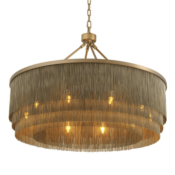 Tissot L (Brass/Bronze) Modern Chandelier - Camilalamps - CA - 2250