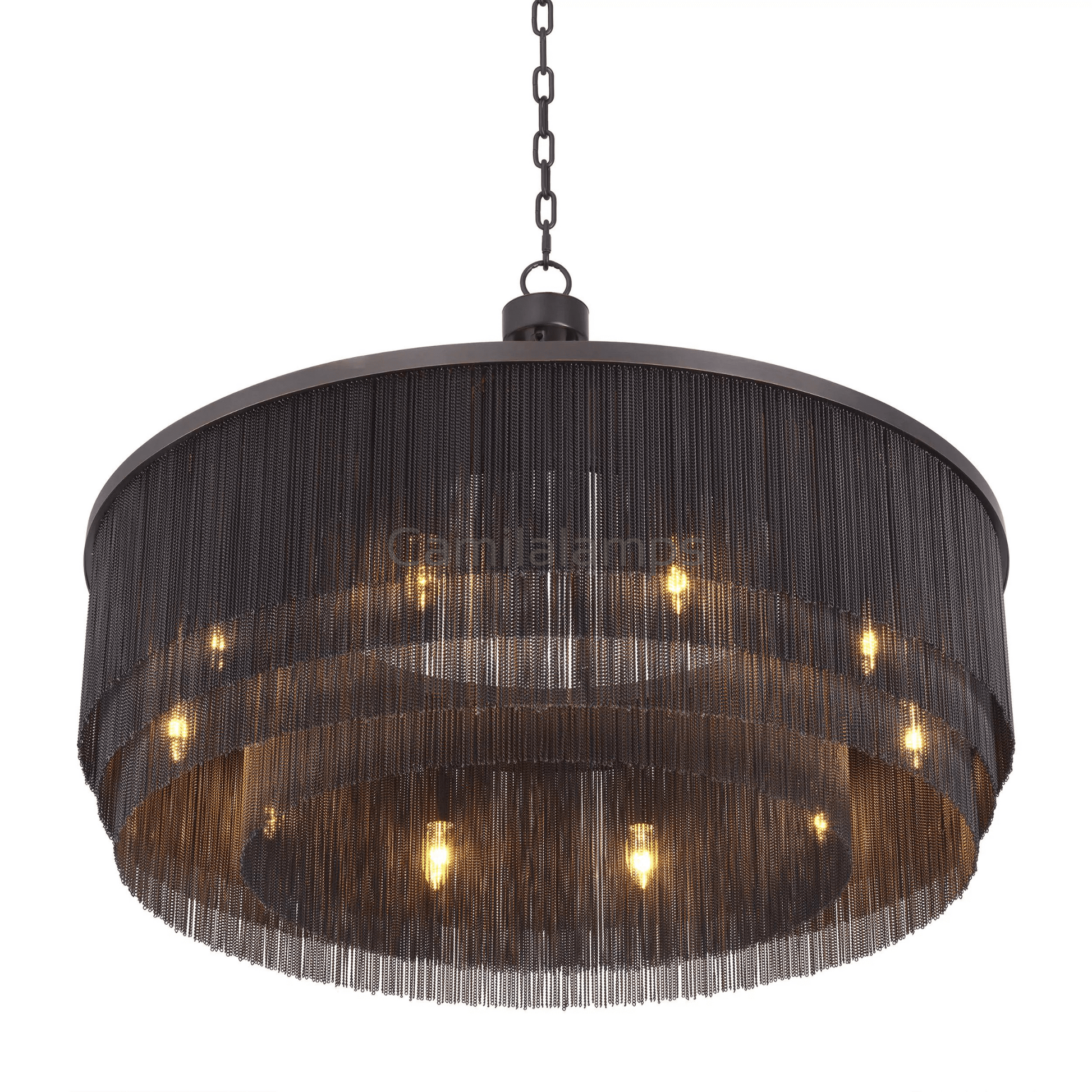 Tissot L (Brass/Bronze) Modern Chandelier - Camilalamps - CA - 2250