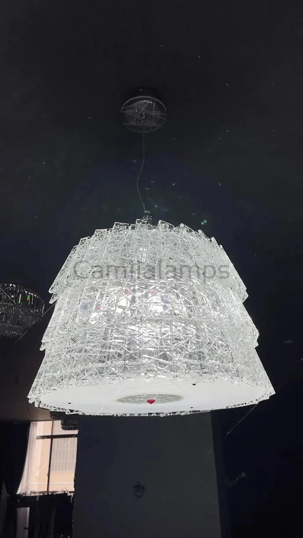 Bakala Tuile De Cristal Frozen Crystal Chandelier - Camilalamps - CA - 367 - 001