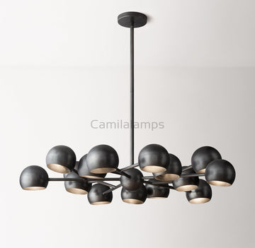 BLEEKER CHANDELIER - Camilalamps - CA - BLEEK - 674 - 002