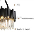 Viol Crystal Round Chandelier - Camilalamps - CA - A - 406