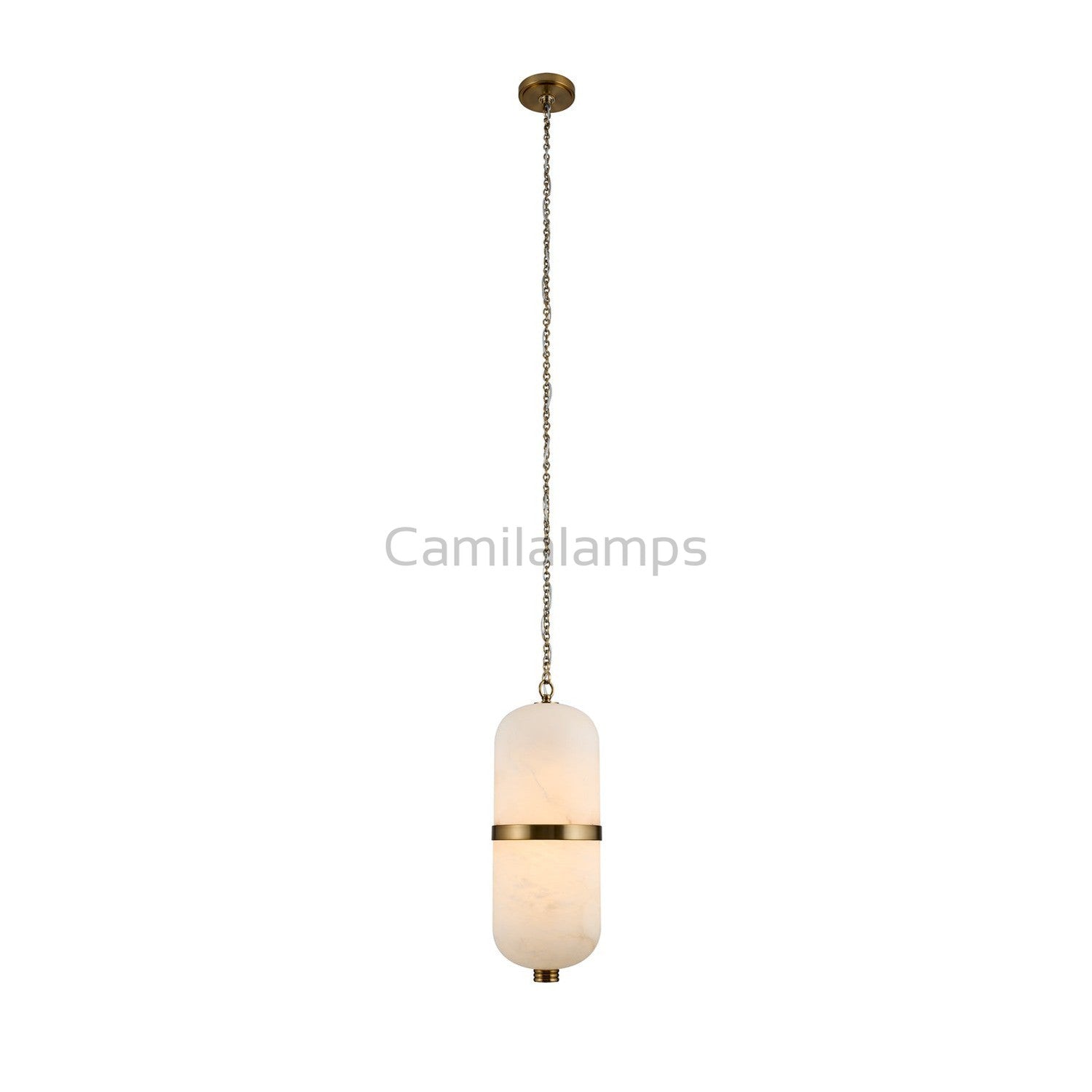 Volterra Alabaster LED Pendant - Camilalamps - CA - AL2024 - C2243