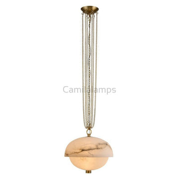 Volterra Alabaster LED Pendant 17” - Camilalamps - CA - AL2024 - C2242