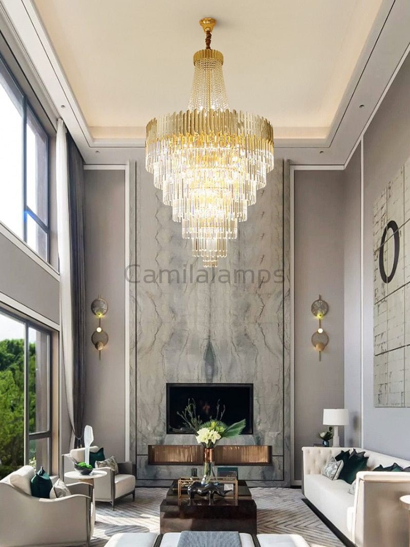 William Multi Tier Crystal Chandelier - Camilalamps - CA - A - 603