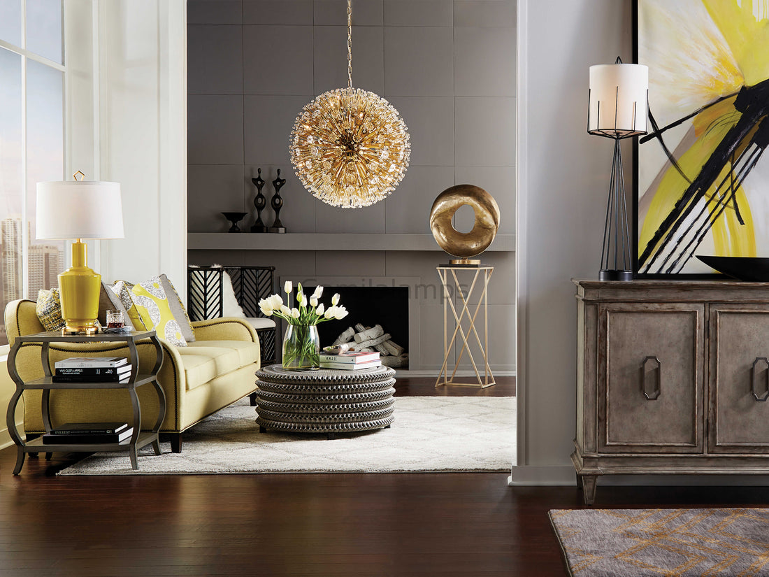 Dandelion Crystal Island Modern Pendant Light - Camilalamps - CAM1681