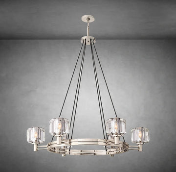 Demaket Round Chandelier Custom - Camilalamps - CA - RH - CH - 10