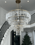 Marignan Tier K9 Crystal Round Chandelier - Camilalamps - CA0169