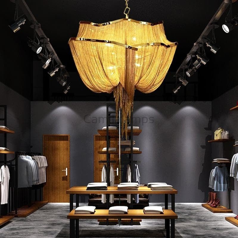 Alisa Aluminum Double - Layer Chandelier - Camilalamps - OL - AL1122 - C1918