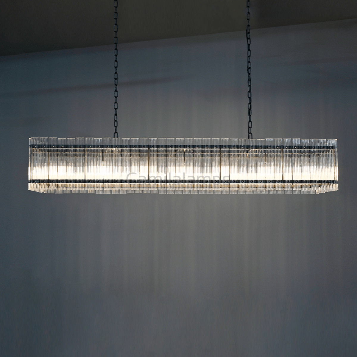 Marcus Rectangle Chandelier 54" - Camilalamps - CA - CH209L54 - 1