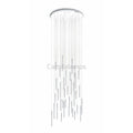 Bellini Round Metal Tubular Pendant Light Chandelier - Camilalamps - STPL - 14 - RD - 12