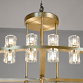 Arcachon Crystal 2 - Tier Round Chandelier 60“ - Camilalamps - CA - CH1022T60 - 1