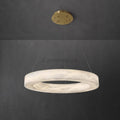 Marika Alabaster Ring Chandelier - Camilalamps - Marik - 1662 - ? 23. - Brass - Warm - 3