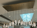 Solitaire Linear Chandelier 37