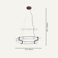 Belos Alabaster Chandelier - Camilalamps - Belos - 866 - 31.5
