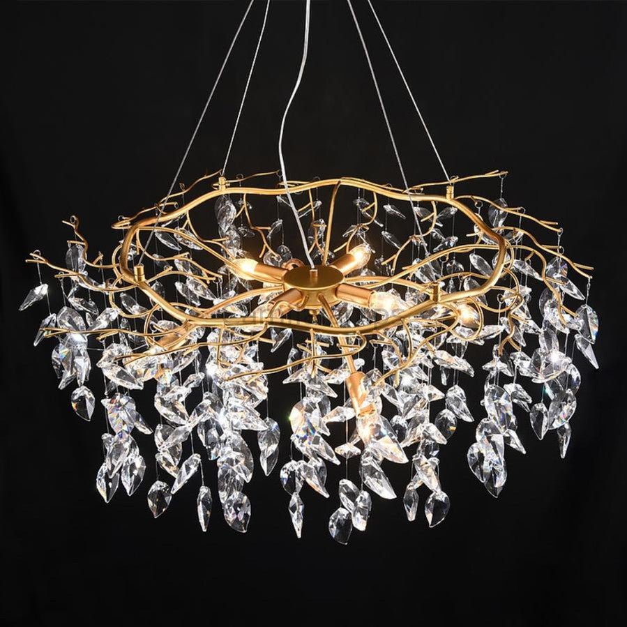 Doris Round Modern Branch Chandeliers - Camilalamps - CA - B - 19