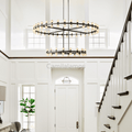 Arcachon Crystal 2 - Tier Round Chandelier 60“ - Camilalamps - CA - CH1022T60 - 1