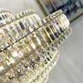 Luxury Cake Shape Living Room Crystal Chandelier - Camilalamps - CAM1728