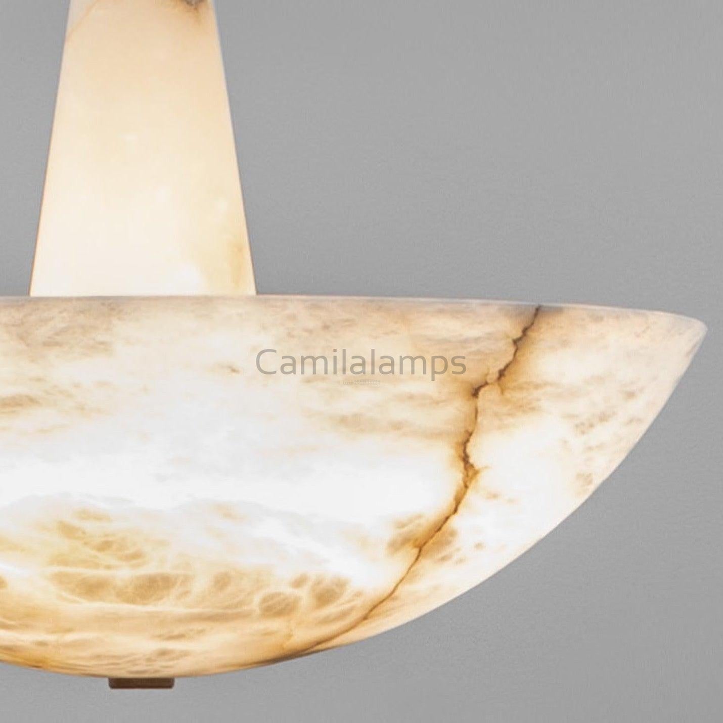 Domus Alabaster Round Chandelier - Camilalamps - Domus - 1461 - ? 19. - White - Warm - 1