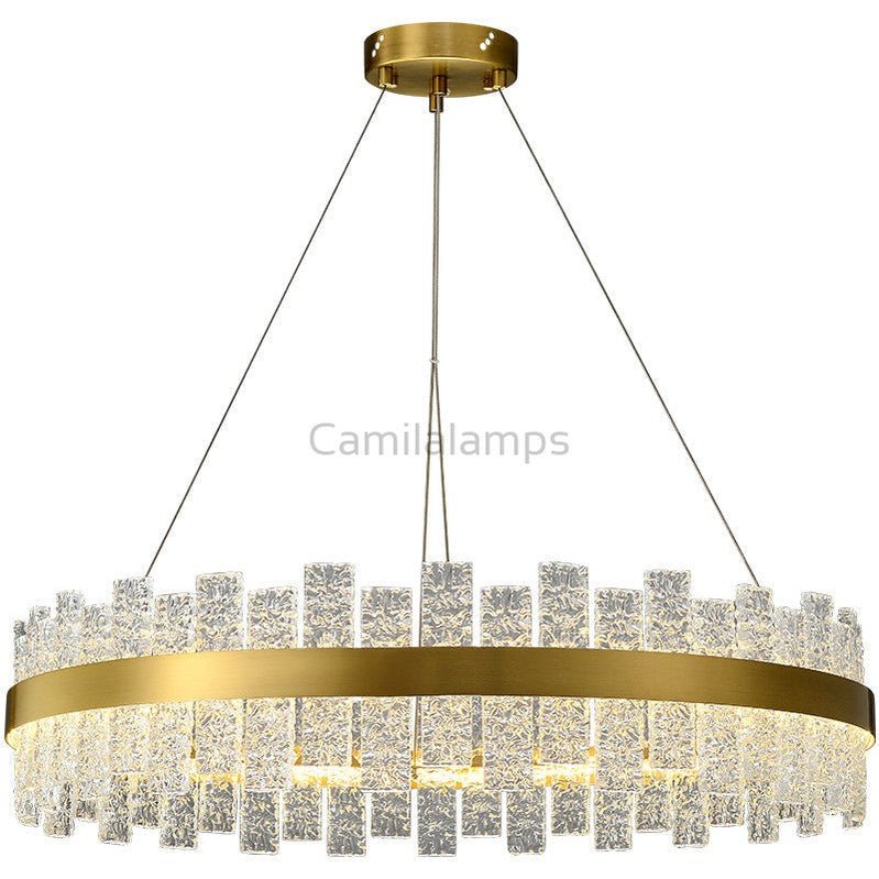 Magnus Modern Round Crystal Chandelier - Camilalamps - CAM1732