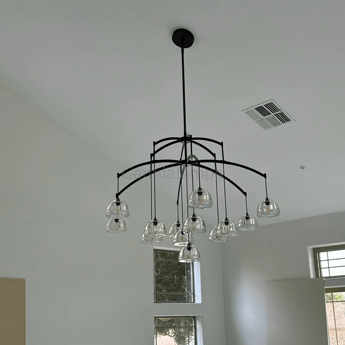Hemispheae Modern Crystal Chandelier 36", 48", 60" - Camilalamps - CAM1649